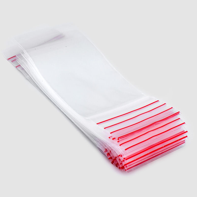 Embalagem 50x70 Bag com Zip Pacote com 100 unid