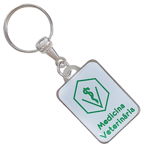 Chaveiro Profissões Medicina Veterinária