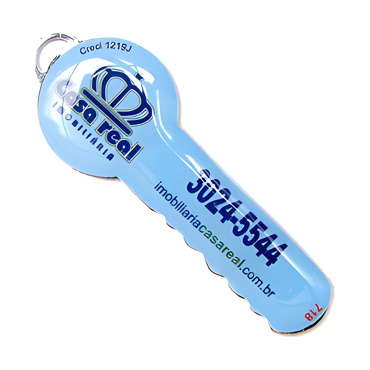 Chaveiro Chapinha Chave com a sua logo