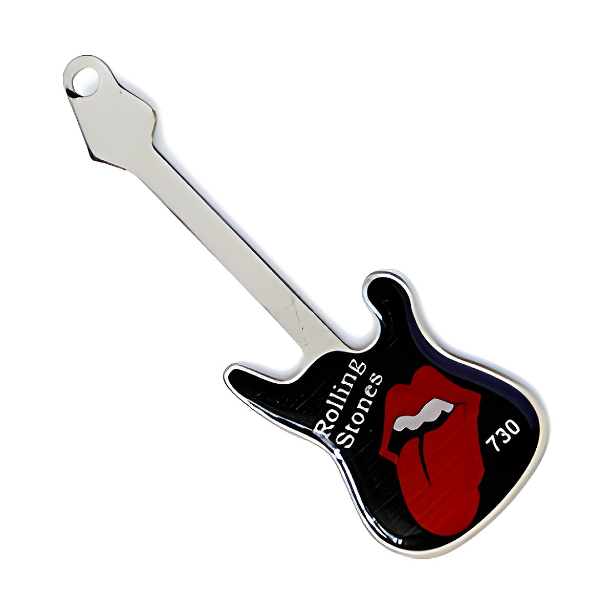 Chaveiro Chapinha Guitarra com a sua logo