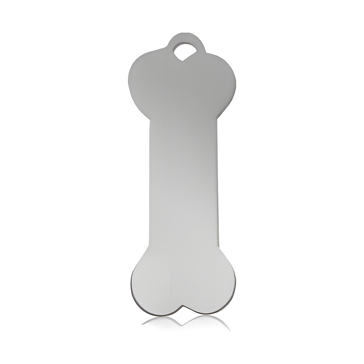 Chaveiro Chapinha Ossinho Verical com a sua logo