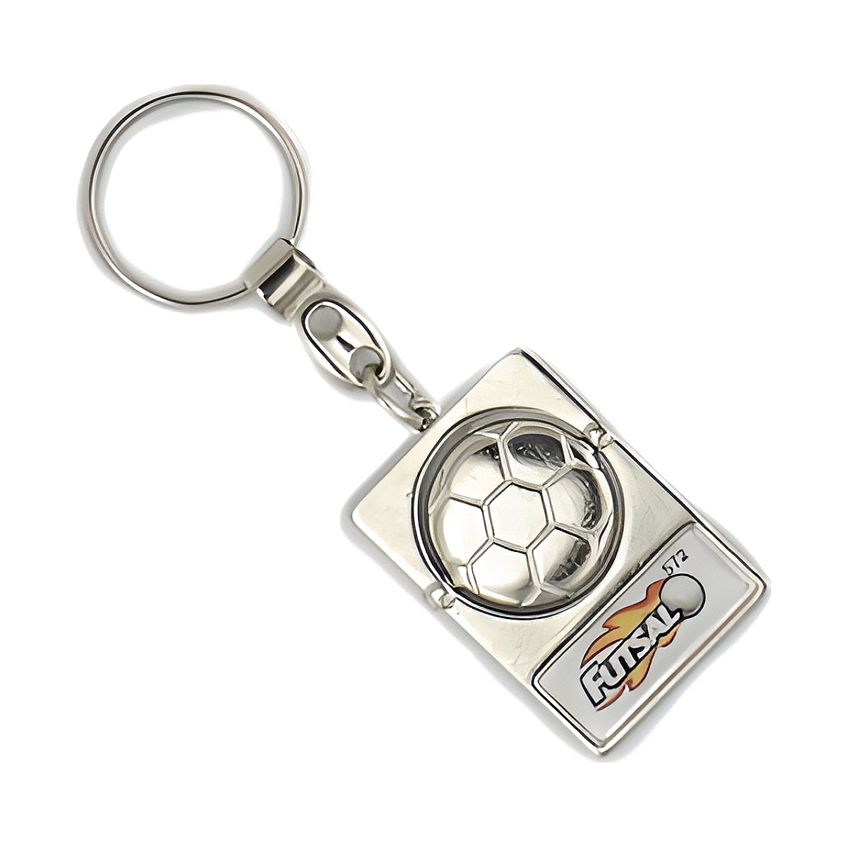 Chaveiro Giratório Bola com a sua logo