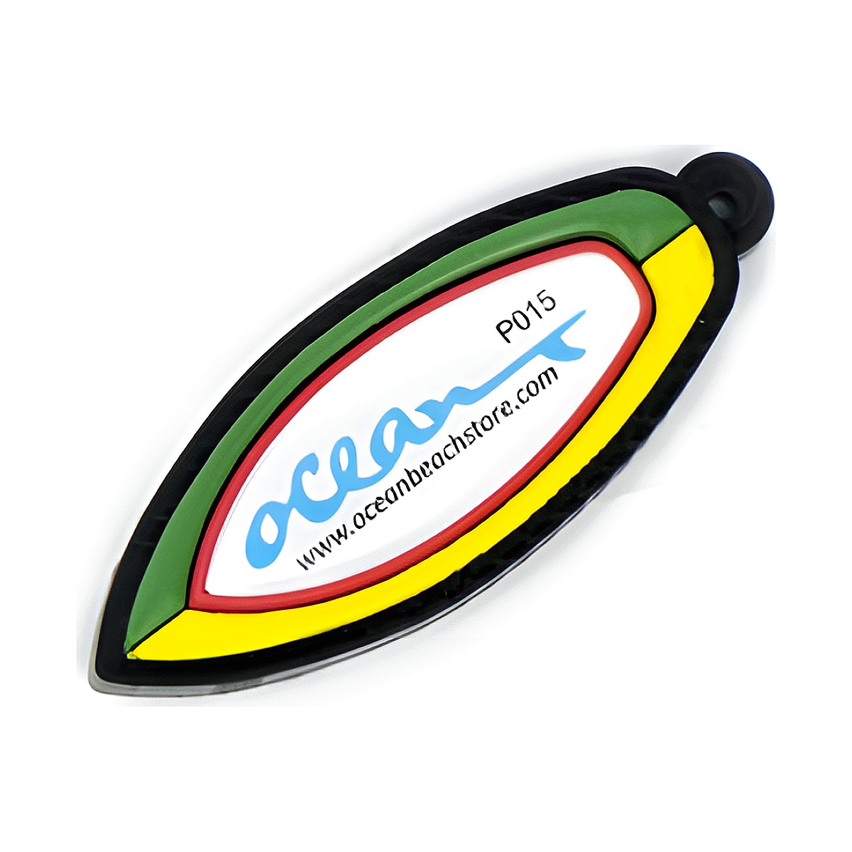Chaveiro Emborrachado Pranchinha com a sua logo