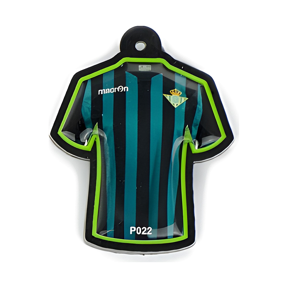 Chaveiro Emborrachado Camiseta com a sua logo