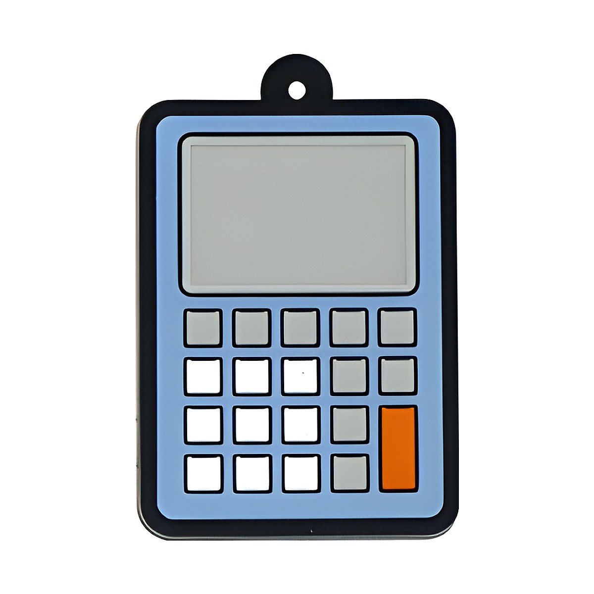 Chaveiro Emborrachado Calculadora com a sua logo