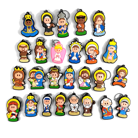 Mostruário Chaveiros Religiosos 1 (26 Peças)